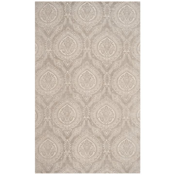 SAFAVIEH Marbella MRB405E Handmade Taupe / Ivory Rug Image 6