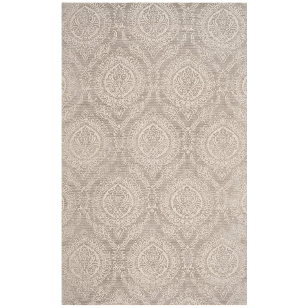 SAFAVIEH Marbella MRB405E Handmade Taupe / Ivory Rug Image 1