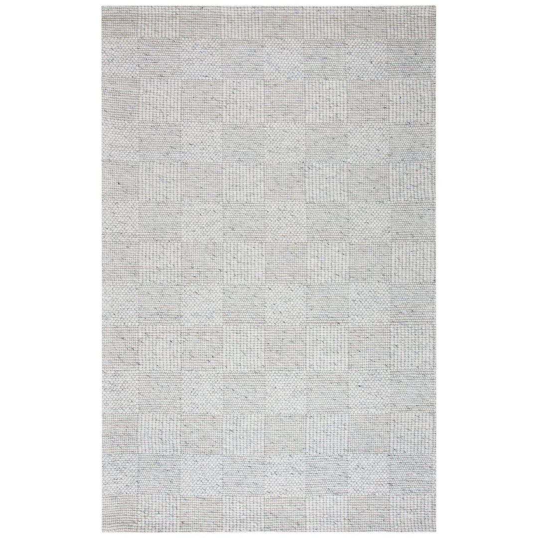 SAFAVIEH Marbella MRB393F Handwoven Light Grey Rug Image 1