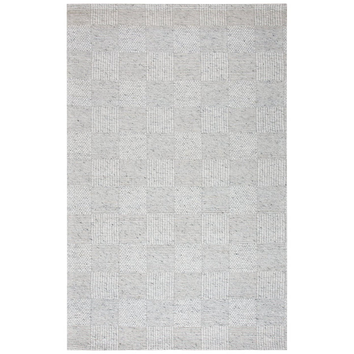 SAFAVIEH Marbella MRB393F Handwoven Light Grey Rug Image 1