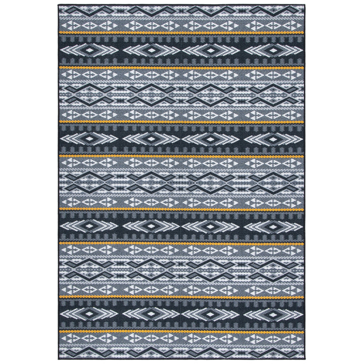 SAFAVIEH Journey Collection JNY179F Grey / Gold Rug Image 1