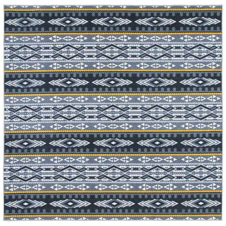 SAFAVIEH Journey Collection JNY179F Grey / Gold Rug Image 1