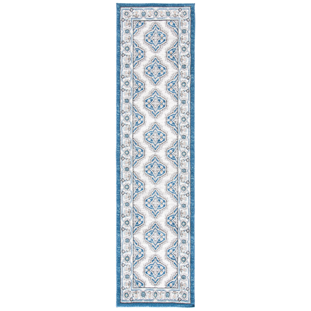 SAFAVIEH Liberty Collection LIB753N Dark Blue / Ivory Rug Image 1