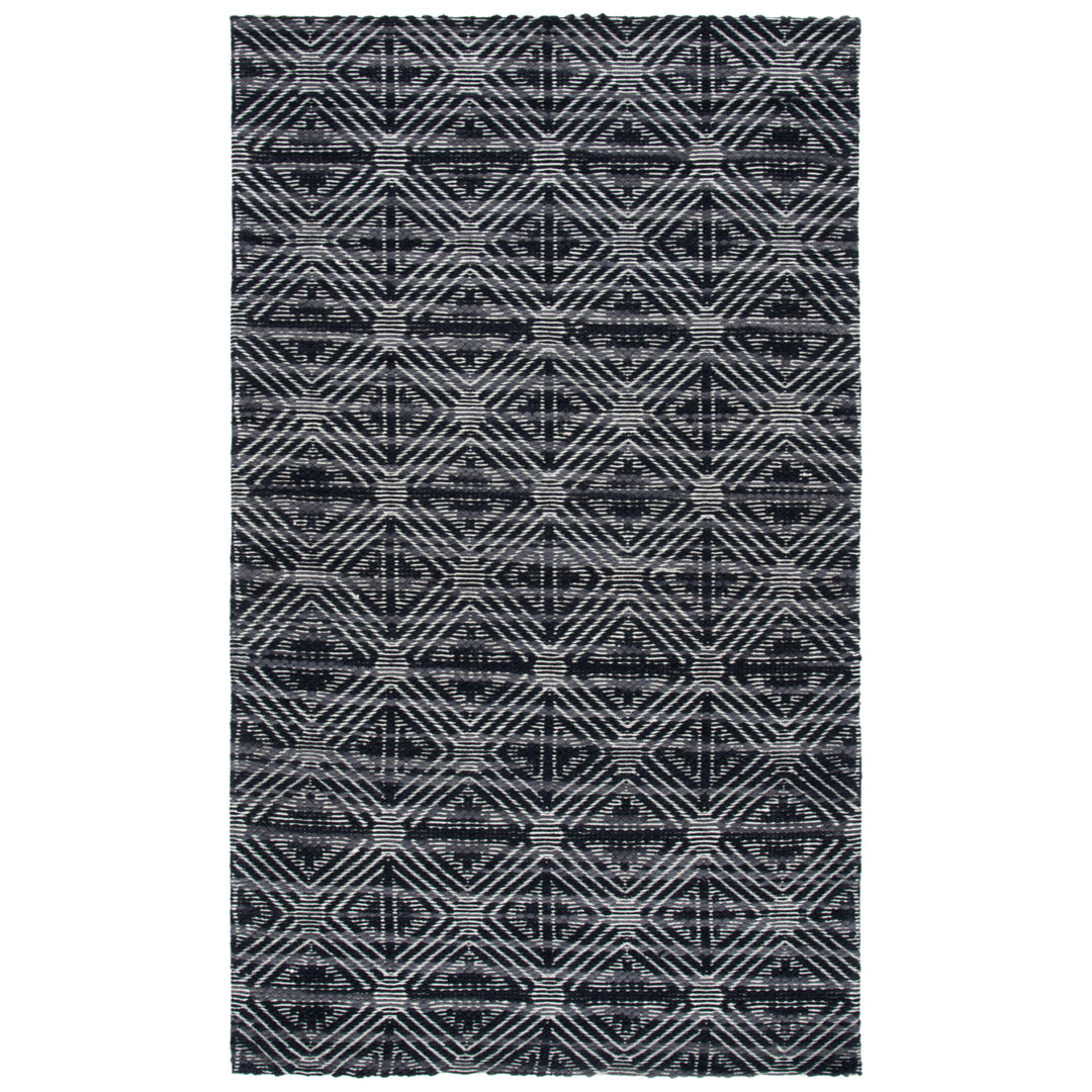 SAFAVIEH Marbella MRB451Z Handwoven Black / Ivory Rug Image 2