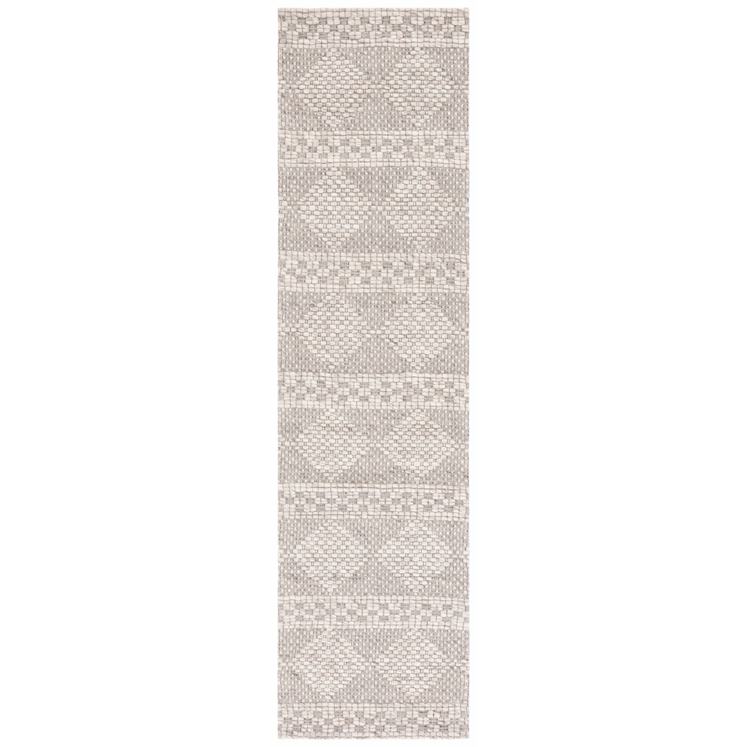 SAFAVIEH Marbella Collection MRB552B Beige / Grey Rug Image 2