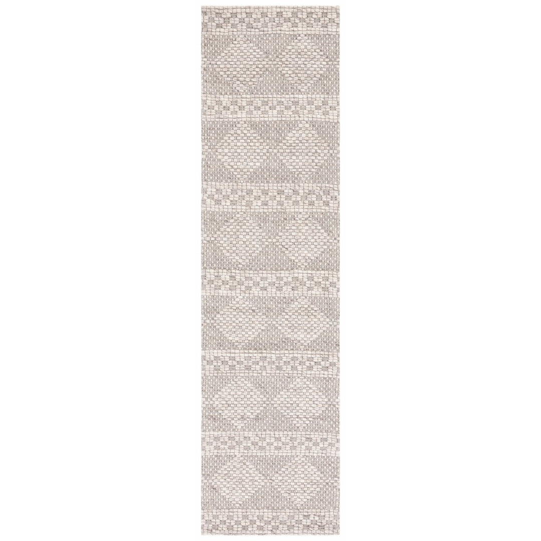 SAFAVIEH Marbella Collection MRB552B Beige / Grey Rug Image 1