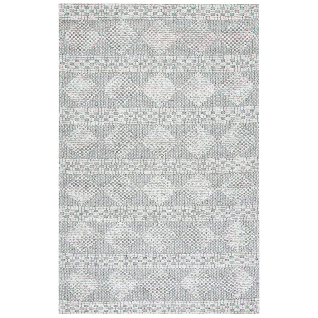 SAFAVIEH Marbella Collection MRB552B Beige / Grey Rug Image 4