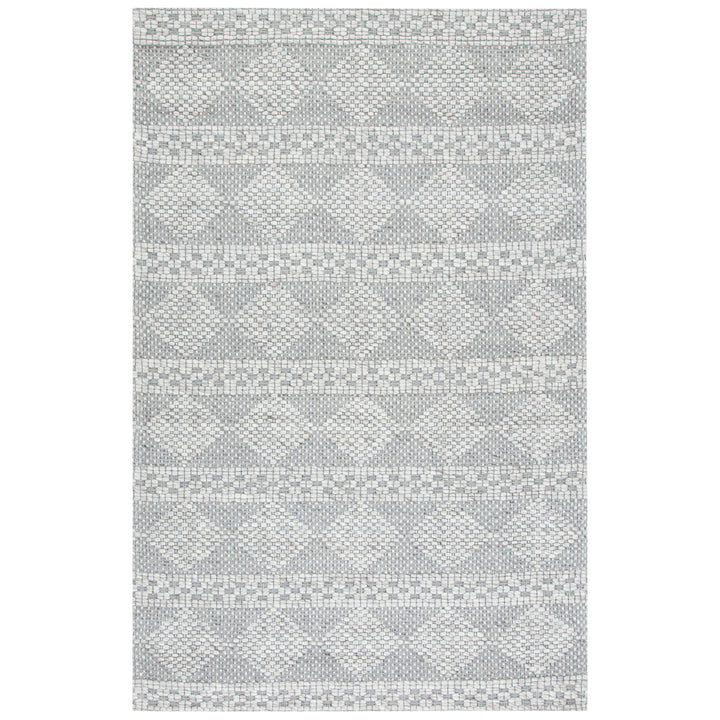 SAFAVIEH Marbella Collection MRB552B Beige / Grey Rug Image 4