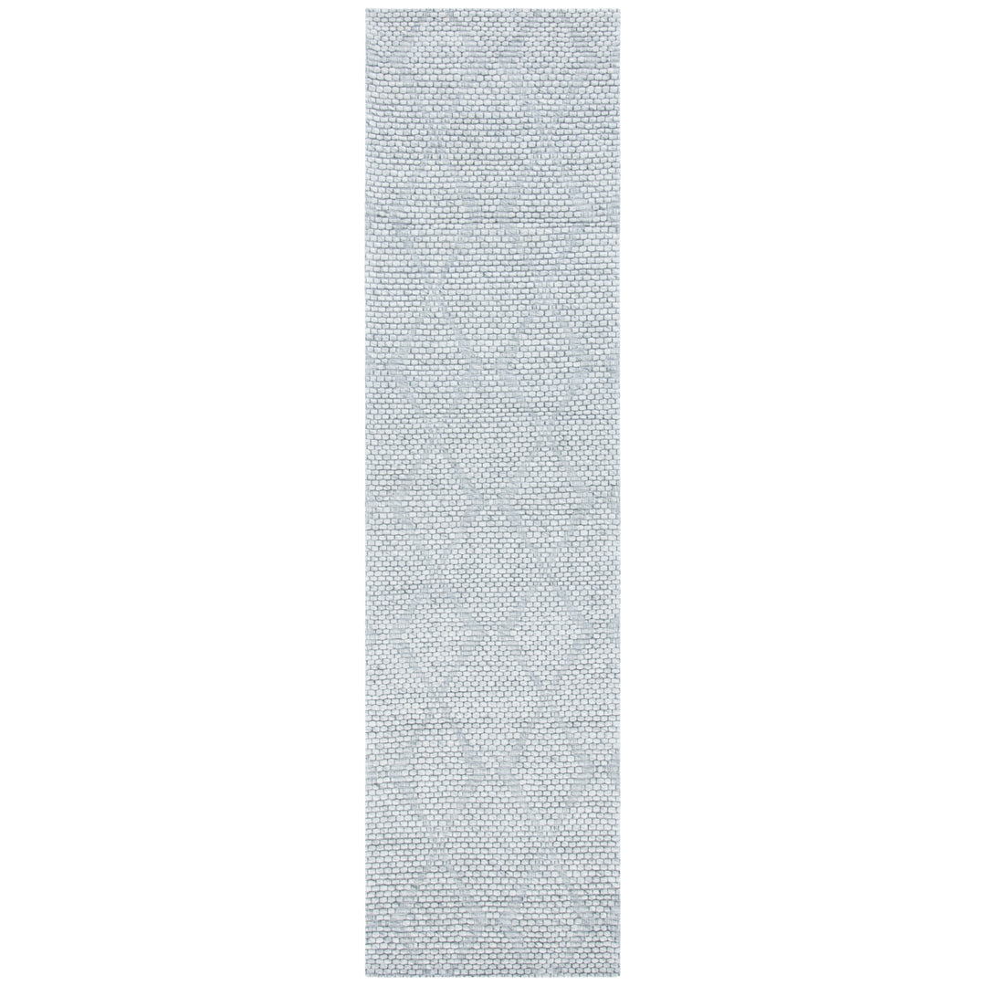 SAFAVIEH Marbella Collection MRB551G Silver / Grey Rug Image 5