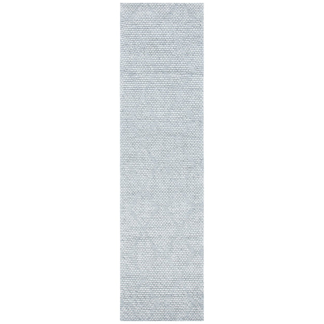 SAFAVIEH Marbella Collection MRB551G Silver / Grey Rug Image 1