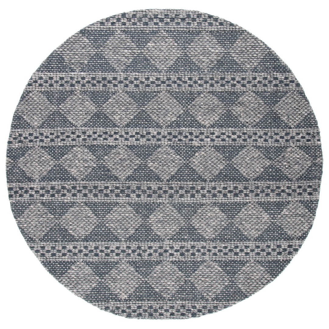 SAFAVIEH Marbella Collection MRB552F Dark Grey Rug Image 1