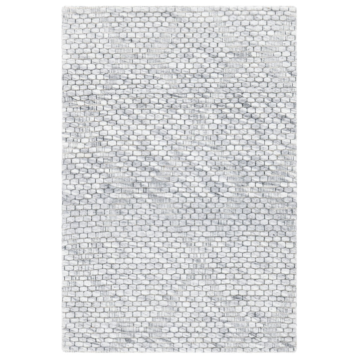 SAFAVIEH Marbella Collection MRB551G Silver / Grey Rug Image 10