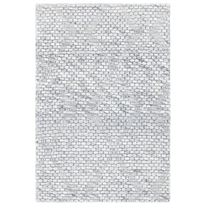 SAFAVIEH Marbella Collection MRB551G Silver / Grey Rug Image 1