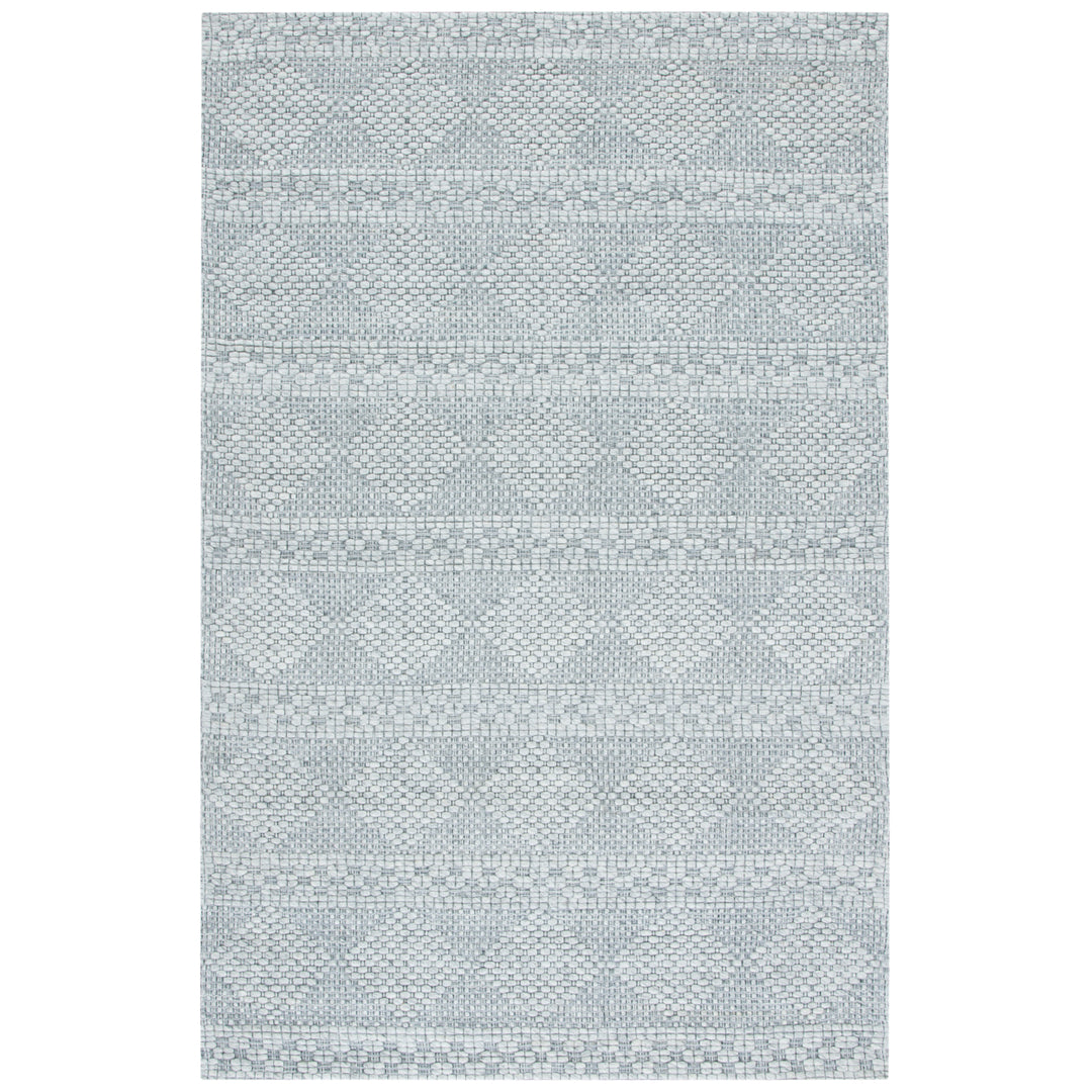 SAFAVIEH Marbella Collection MRB552G Silver / Grey Rug Image 1