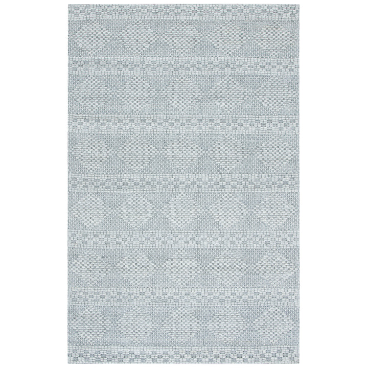 SAFAVIEH Marbella Collection MRB552G Silver / Grey Rug Image 1