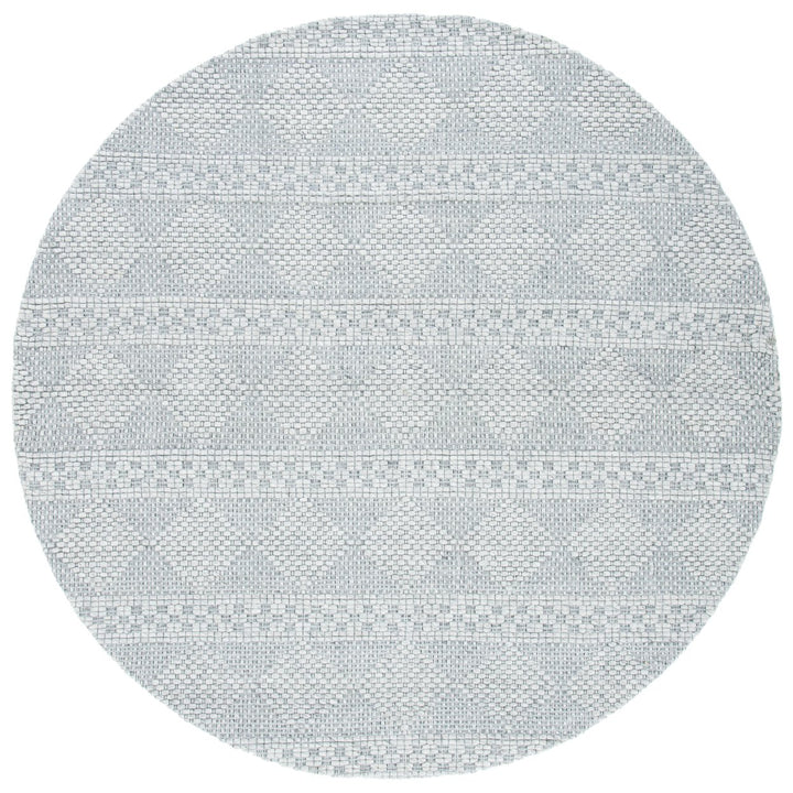 SAFAVIEH Marbella Collection MRB552G Silver / Grey Rug Image 4