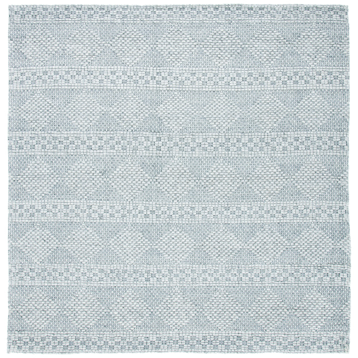 SAFAVIEH Marbella Collection MRB552G Silver / Grey Rug Image 6