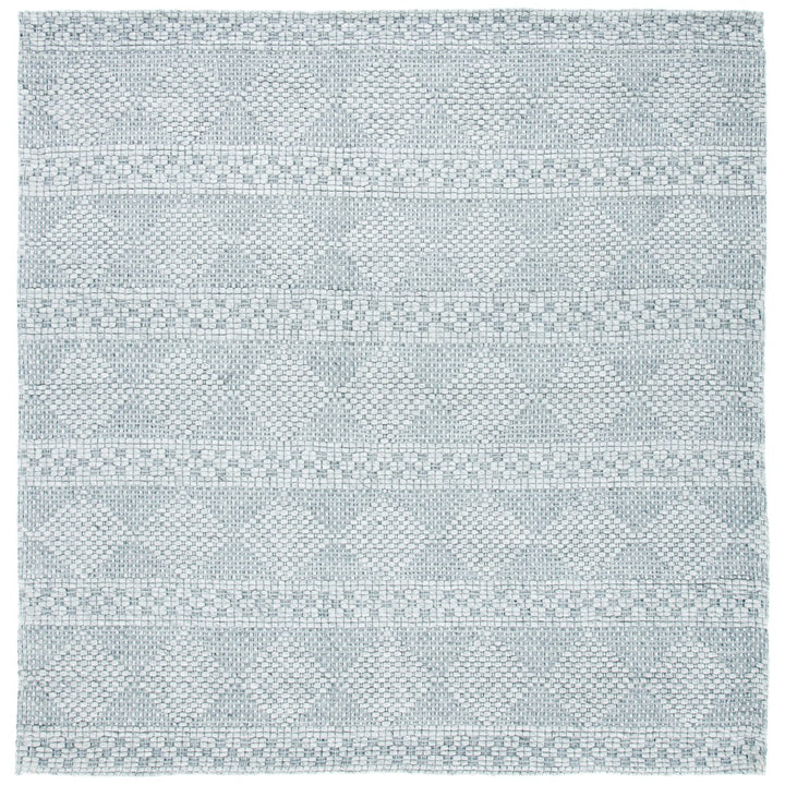 SAFAVIEH Marbella Collection MRB552G Silver / Grey Rug Image 1