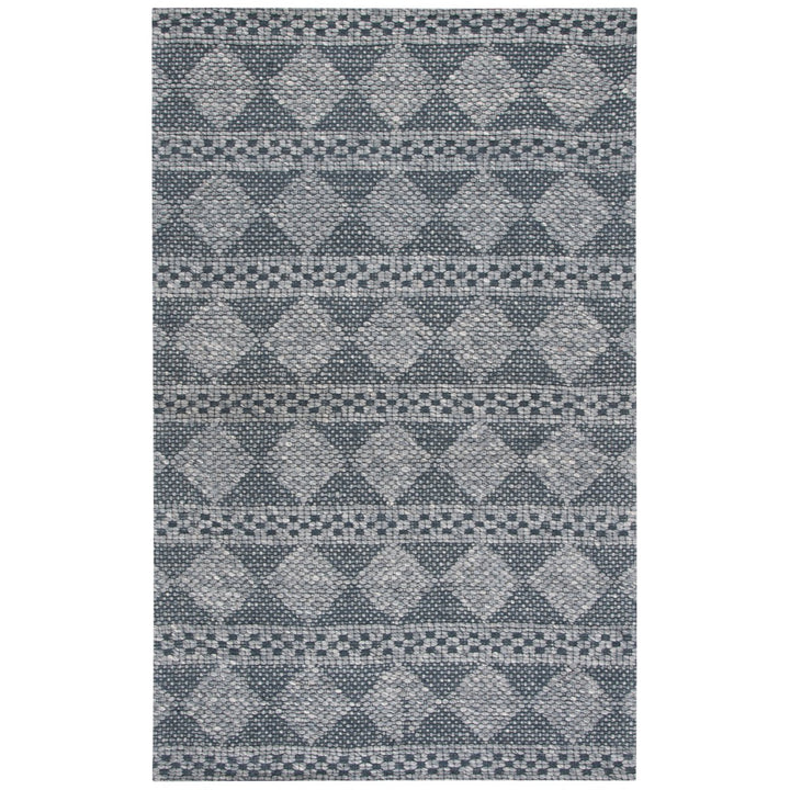 SAFAVIEH Marbella Collection MRB552F Dark Grey Rug Image 1