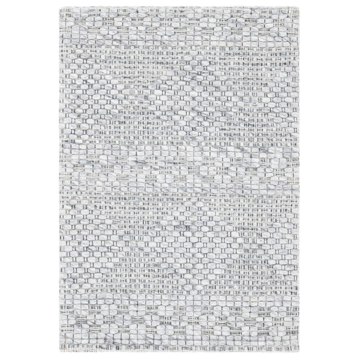 SAFAVIEH Marbella Collection MRB552G Silver / Grey Rug Image 1