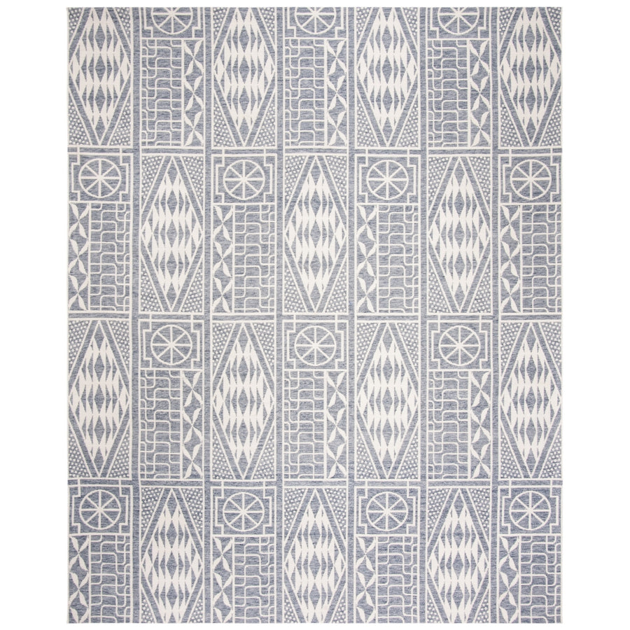 SAFAVIEH Marbella MRB609M Handmade Blue / Ivory Rug Image 1