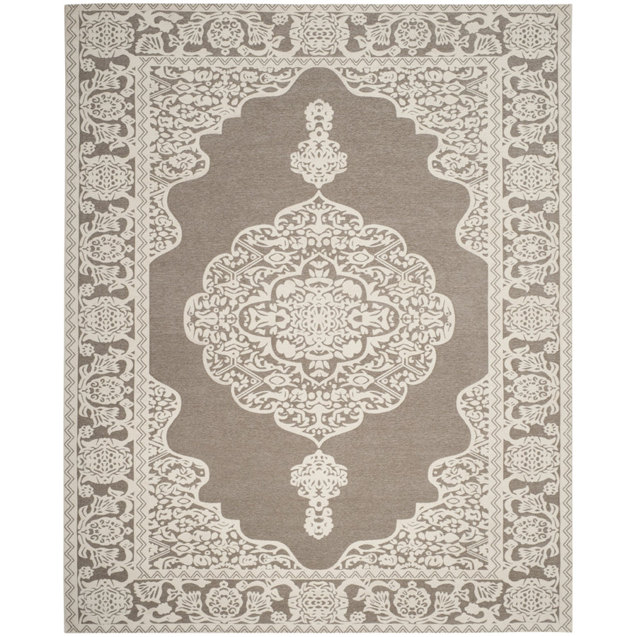 SAFAVIEH Marbella MRB615A Handmade Light Grey /Ivory Rug Image 1