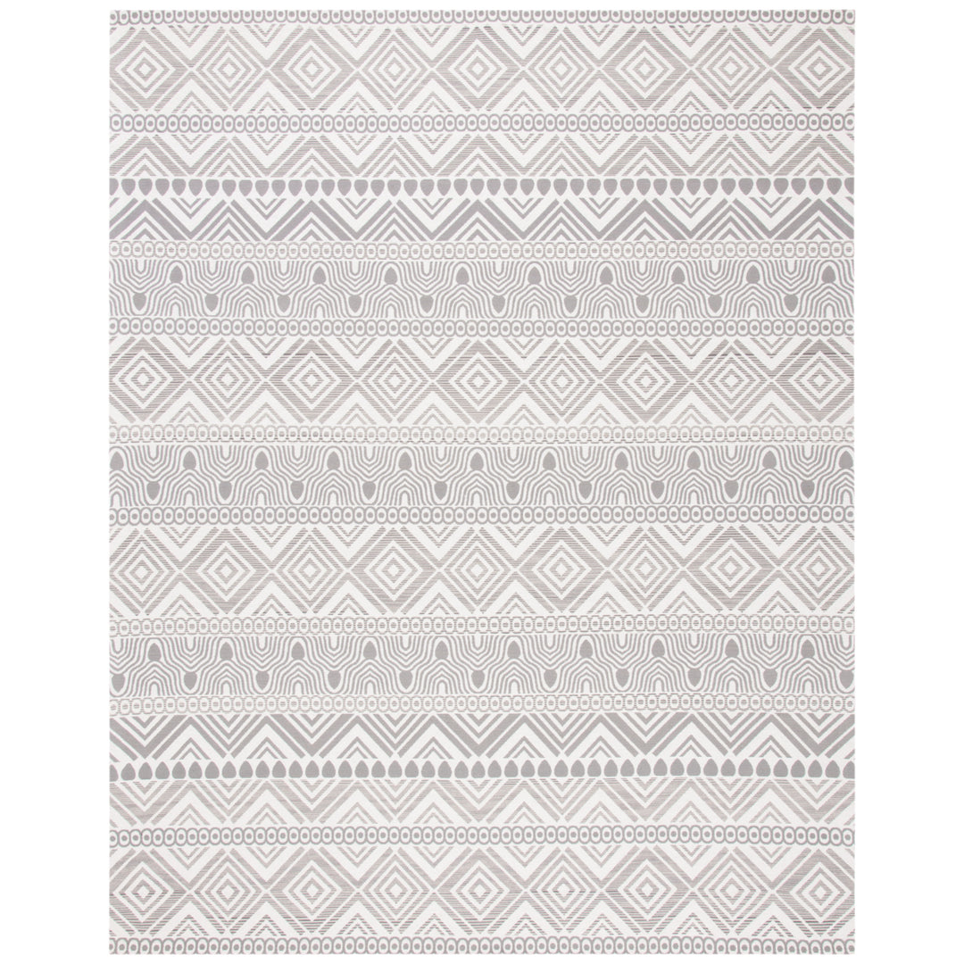 SAFAVIEH Marbella Collection MRB625F Handwoven Grey Rug Image 1