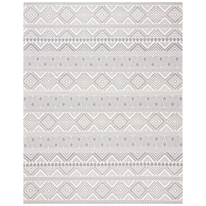 SAFAVIEH Marbella Collection MRB625F Handwoven Grey Rug Image 1