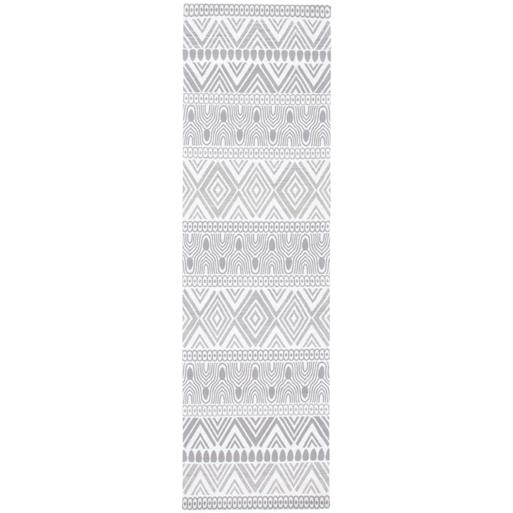 SAFAVIEH Marbella Collection MRB625F Handwoven Grey Rug Image 3