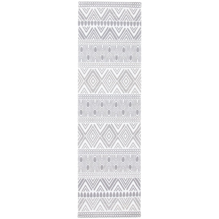 SAFAVIEH Marbella Collection MRB625F Handwoven Grey Rug Image 1