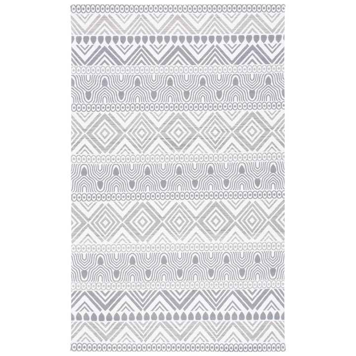 SAFAVIEH Marbella Collection MRB625F Handwoven Grey Rug Image 7