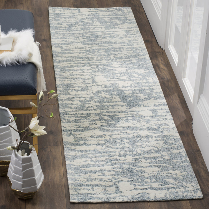 SAFAVIEH Marbella MRB631C Handmade Blue / Ivory Rug Image 3