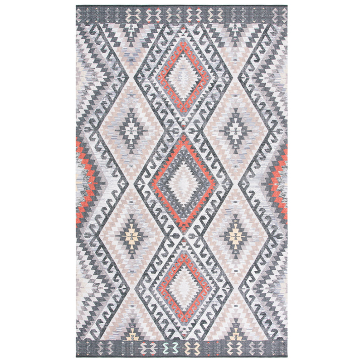 SAFAVIEH Marbella MRB644F Handwoven Grey / Chocolate Rug Image 2