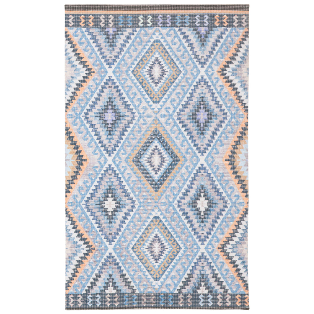 SAFAVIEH Marbella MRB644M Handwoven Blue / Gold Rug Image 2