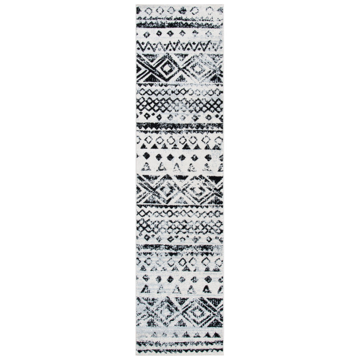 SAFAVIEH Mercer Collection MRE415A Ivory / Charcoal Rug Image 3