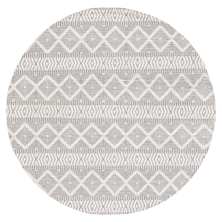 SAFAVIEH Marbella MRB751A Handwoven Ivory / Black Rug Image 4