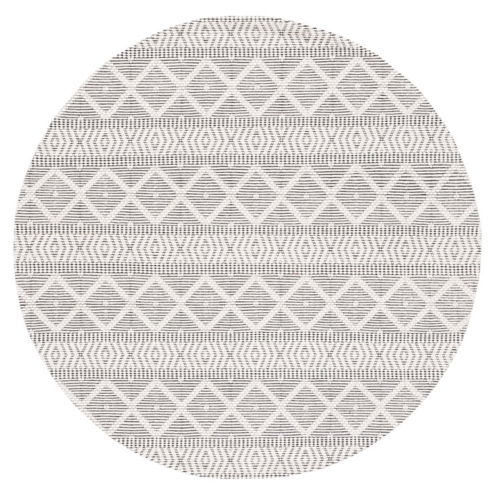 SAFAVIEH Marbella MRB751A Handwoven Ivory / Black Rug Image 1