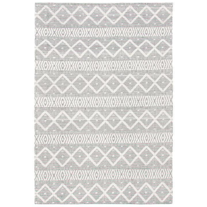 SAFAVIEH Marbella MRB751A Handwoven Ivory / Black Rug Image 1