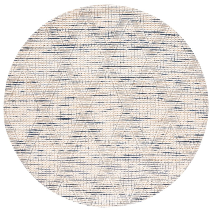 SAFAVIEH Marbella MRB901M Handmade Ivory / Blue Rug Image 1