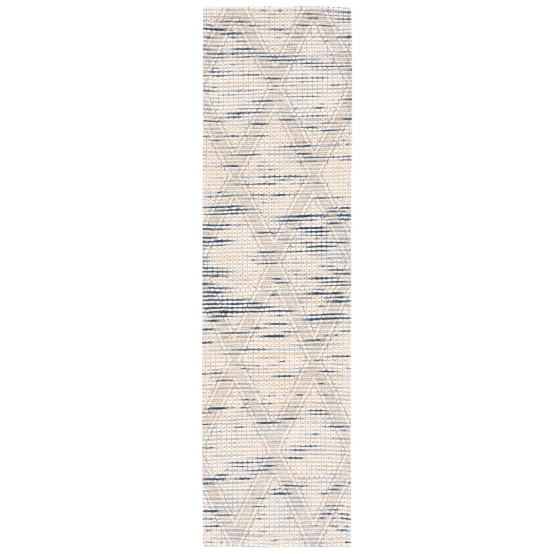 SAFAVIEH Marbella MRB901M Handmade Ivory / Blue Rug Image 1