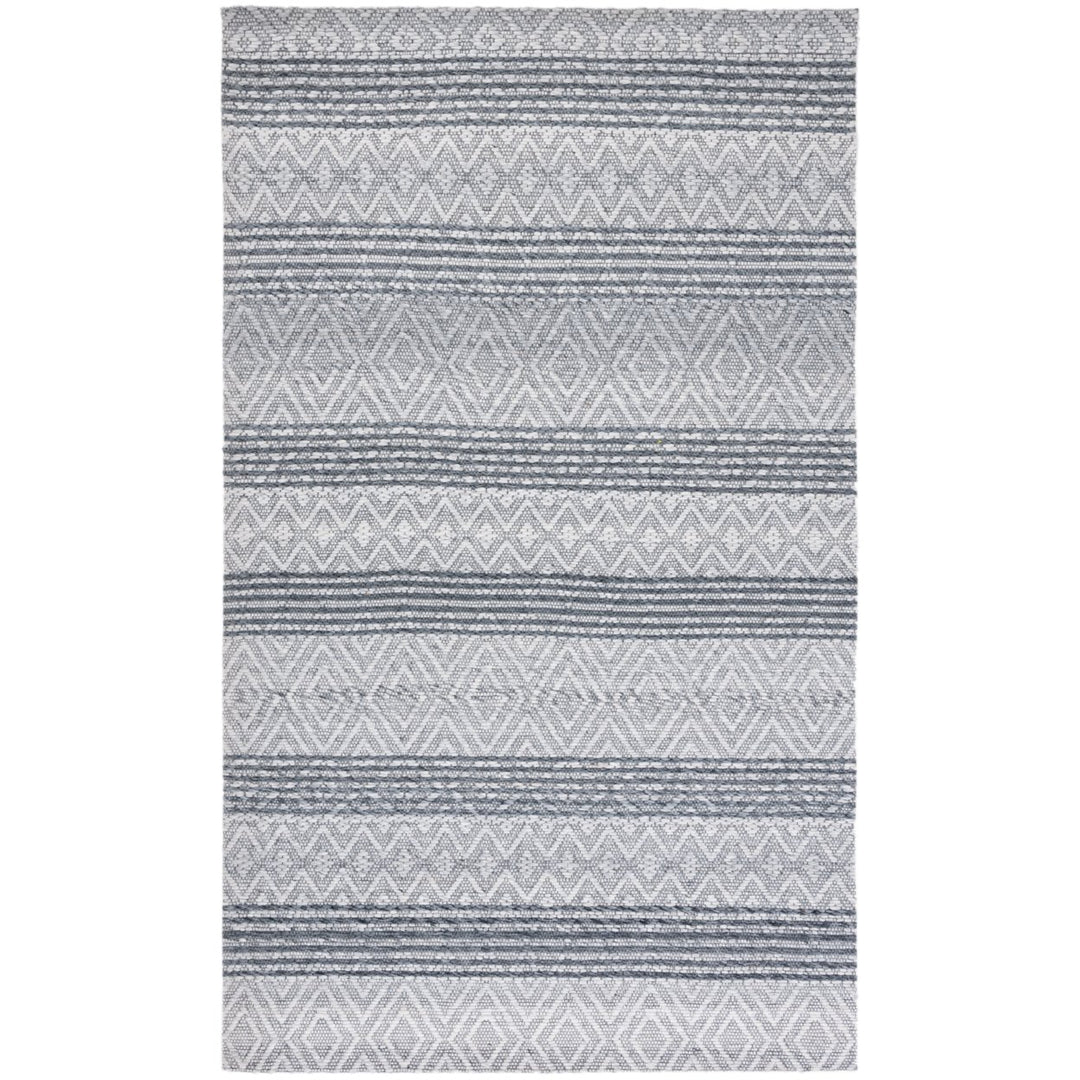 SAFAVIEH Marbella MRB854F Handmade Ivory / Grey Rug Image 1