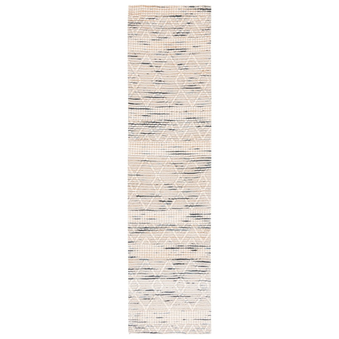 SAFAVIEH Marbella MRB902F Handmade Ivory / Grey Rug Image 1