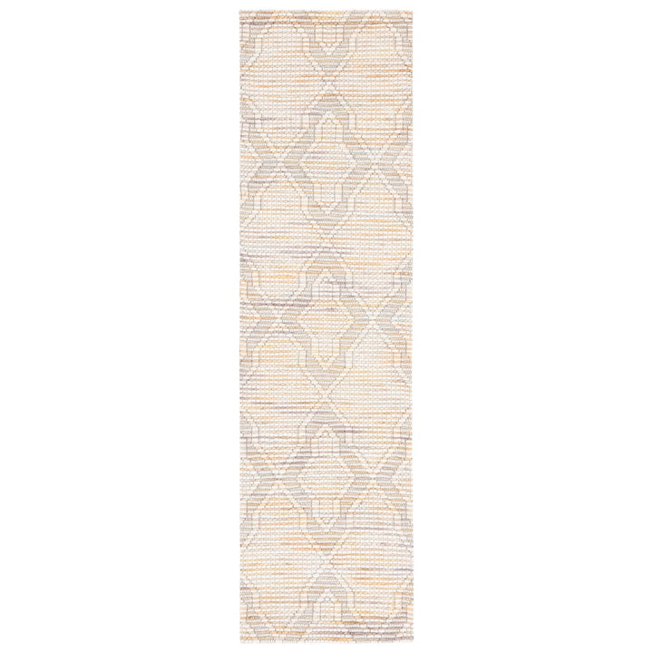 SAFAVIEH Marbella MRB903P Handmade Ivory / Orange Rug Image 1