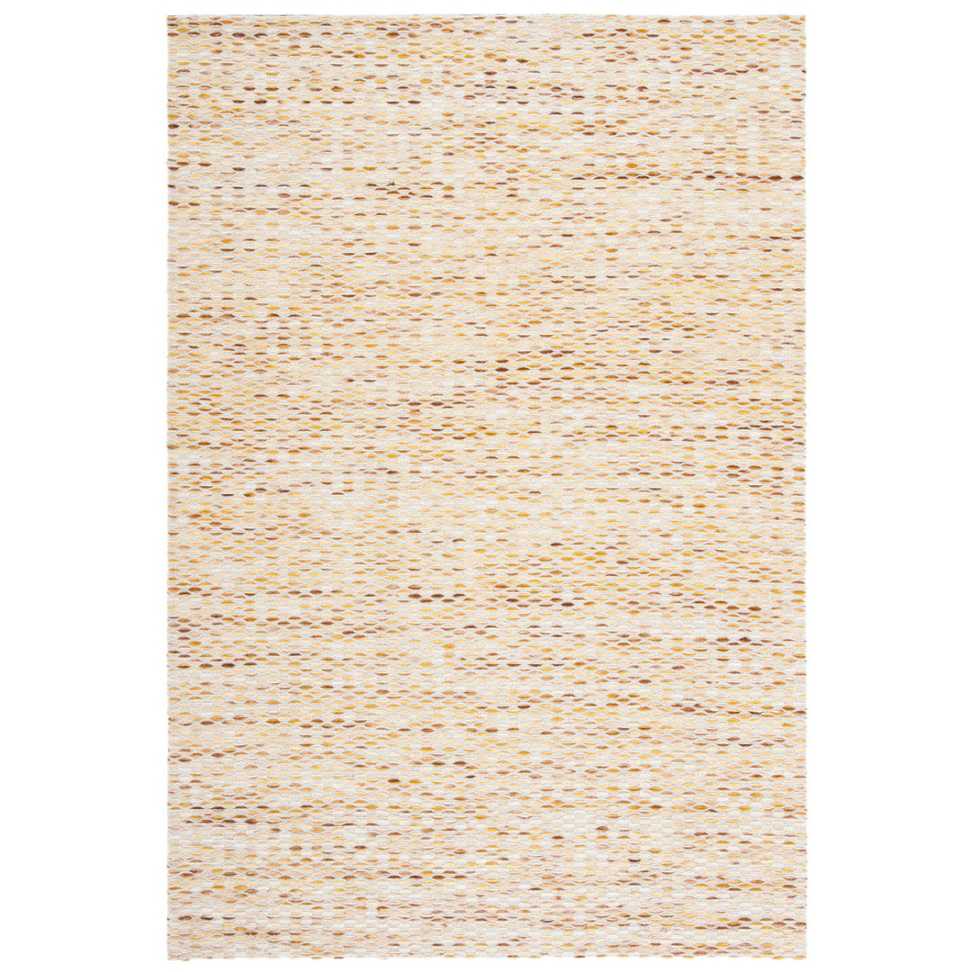 SAFAVIEH Marbella MRB904D Handwoven Yellow / Ivory Rug Image 1