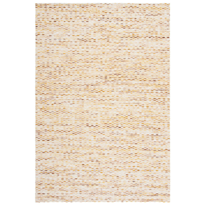 SAFAVIEH Marbella MRB904D Handwoven Yellow / Ivory Rug Image 1