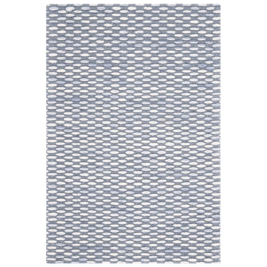 SAFAVIEH Marbella MRB904F Handwoven Grey / Beige Rug Image 1