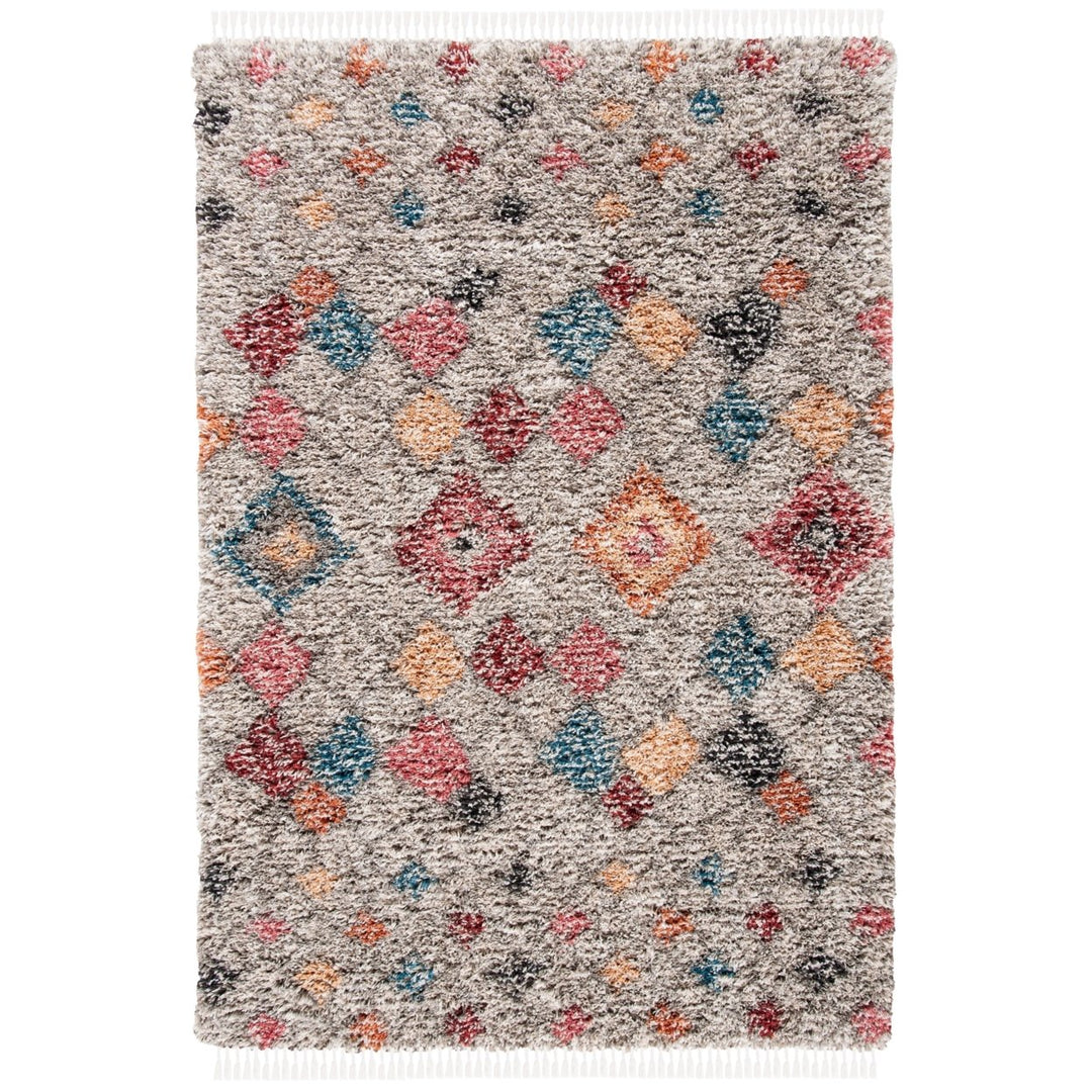 Safavieh MRC989G Morocco Grey / Multi Image 1