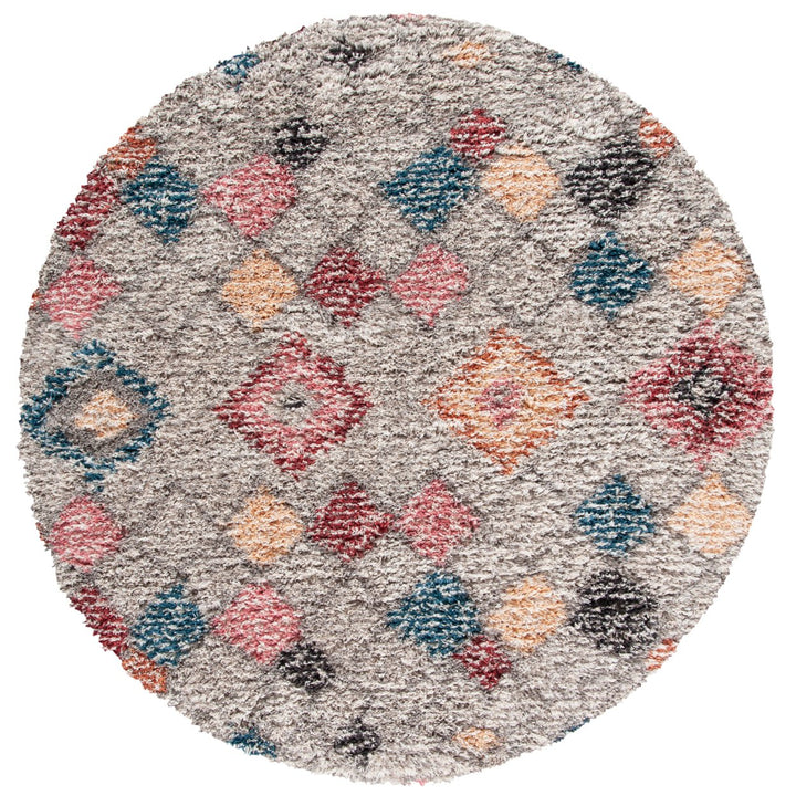 Safavieh MRC989G Morocco Grey / Multi Image 1