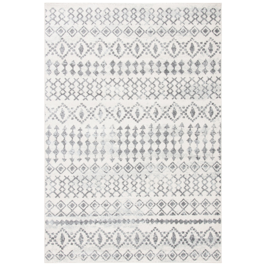 SAFAVIEH Mercer Collection MRE420A Ivory / Grey Rug Image 1