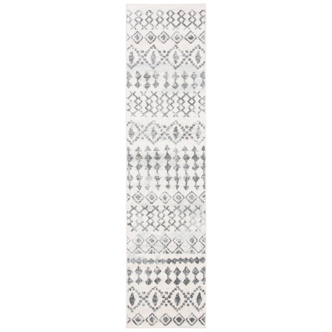 SAFAVIEH Mercer Collection MRE420A Ivory / Grey Rug Image 1